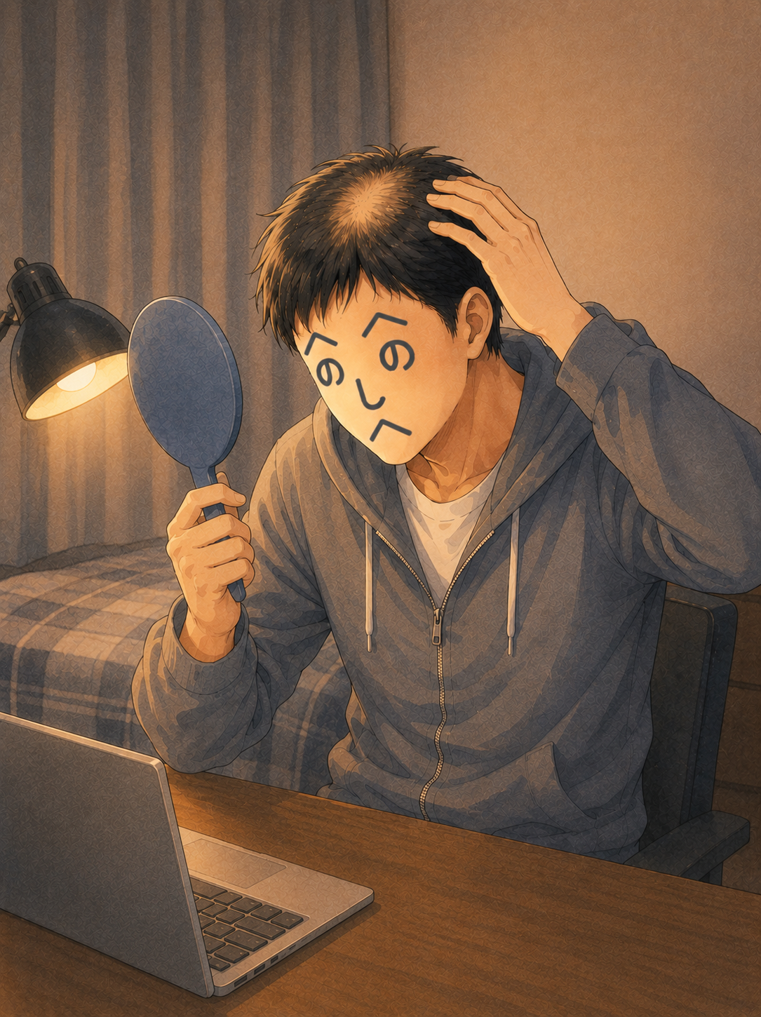薄毛丸幸太郎のイラスト