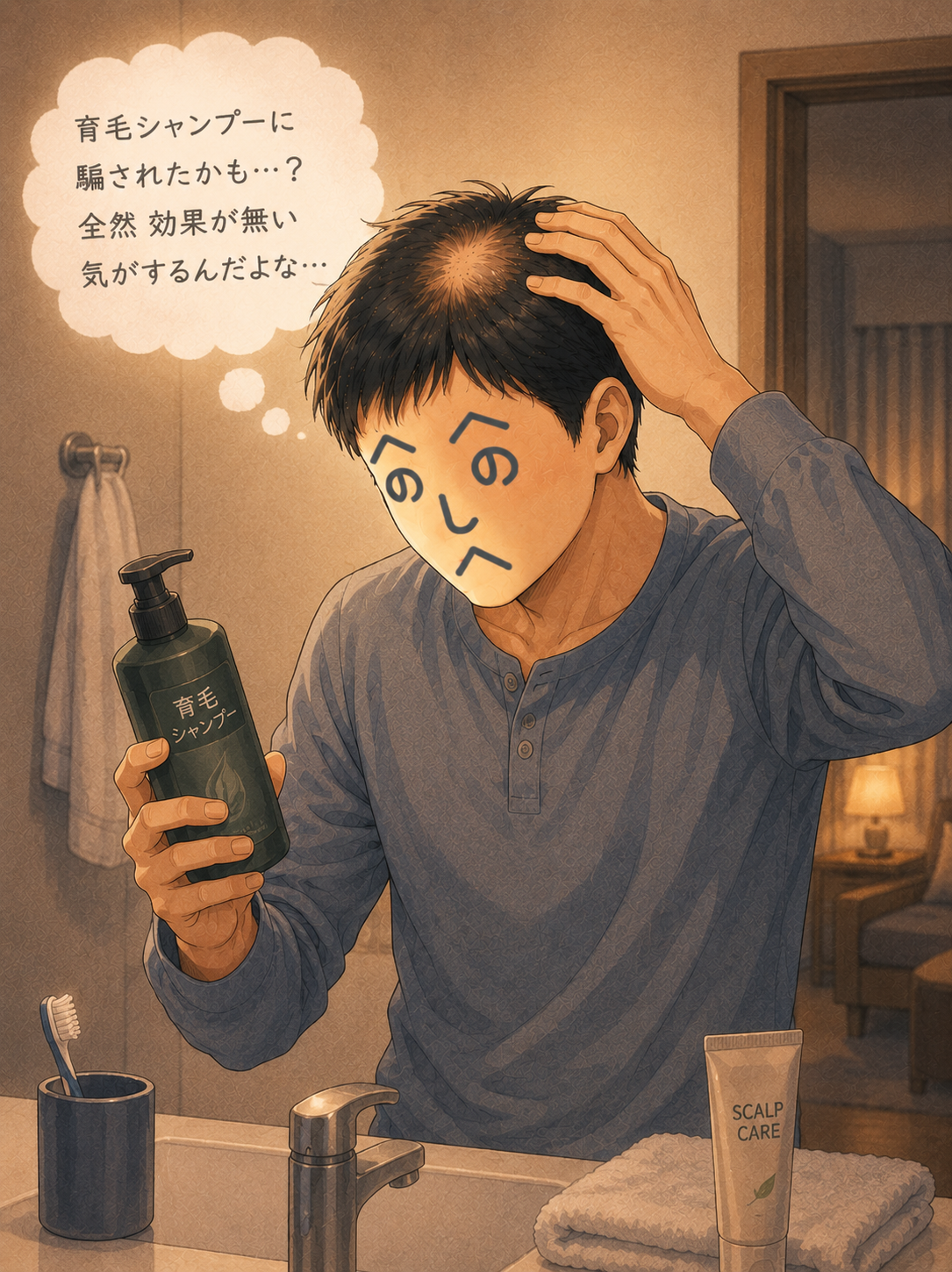 薄毛丸幸太郎のイラスト
