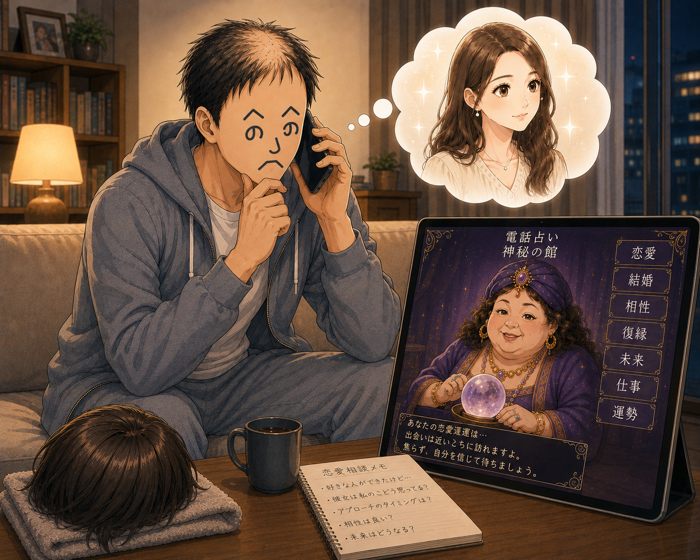 薄毛丸幸太郎のイラスト