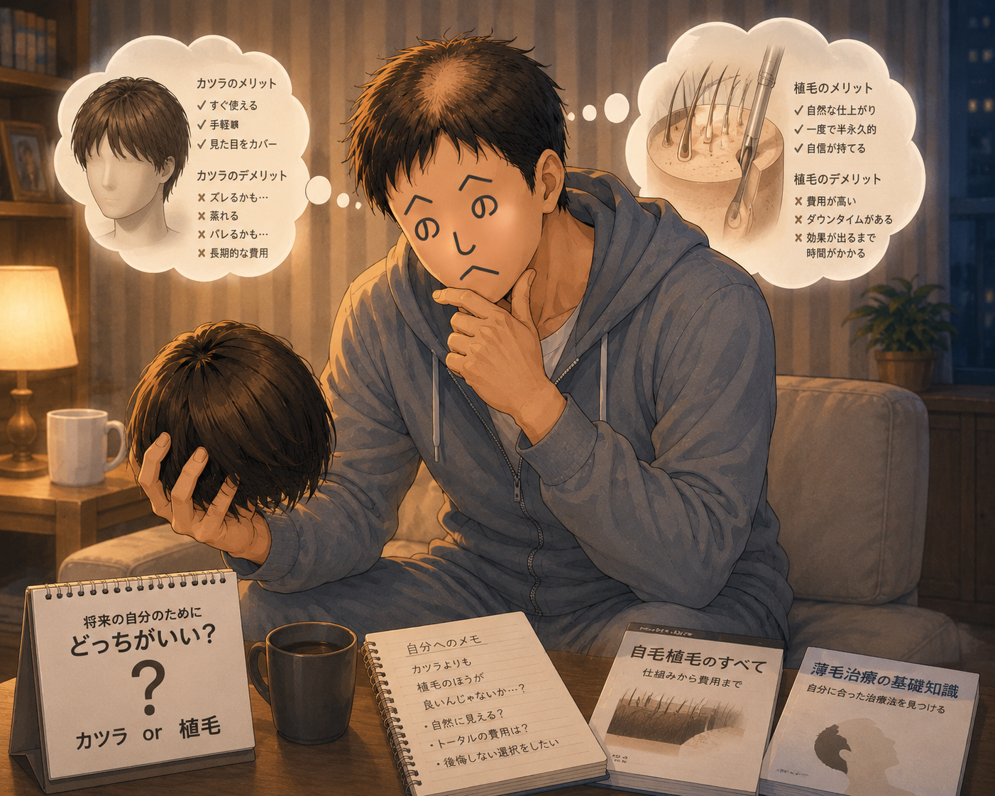 薄毛丸幸太郎のイラスト
